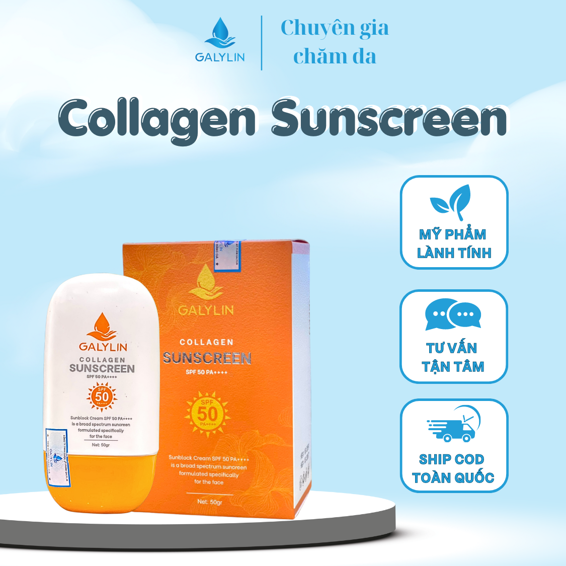 Kem chống nắng Collagen Sunscreen 